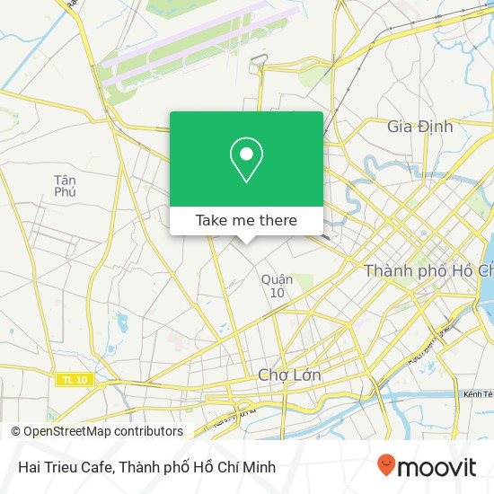 Bản đồ Hai Trieu Cafe