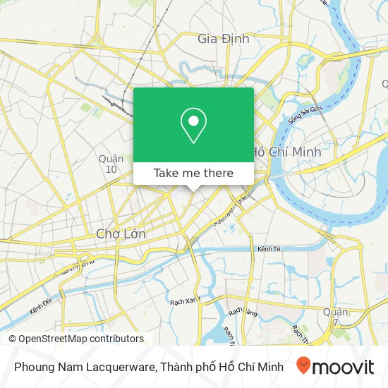Bản đồ Phoung Nam Lacquerware