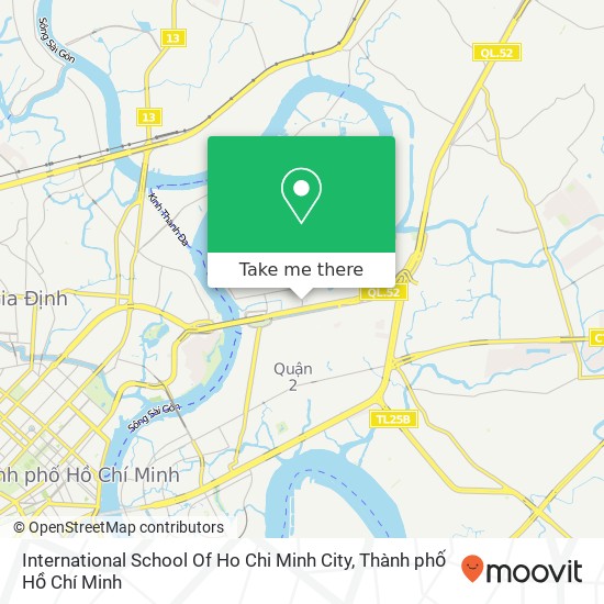 Bản đồ International School Of Ho Chi Minh City