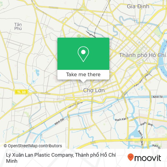 Bản đồ Lý Xuân Lan Plastic Company