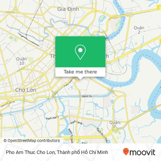Bản đồ Pho Am Thuc Cho Lon