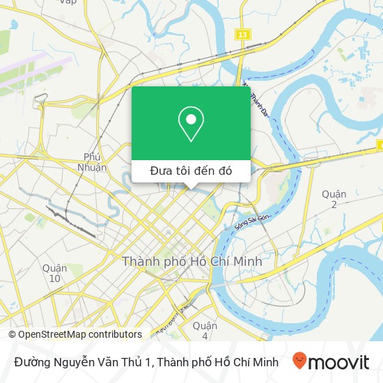 Bản đồ Đường Nguyễn Văn Thủ 1