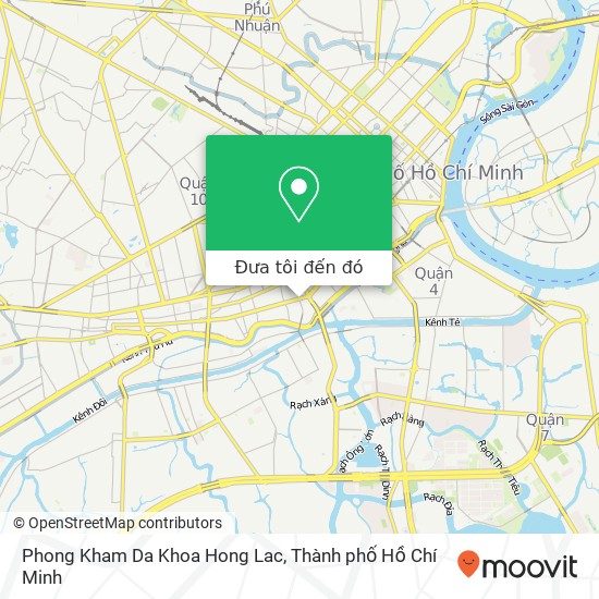 Bản đồ Phong Kham Da Khoa Hong Lac