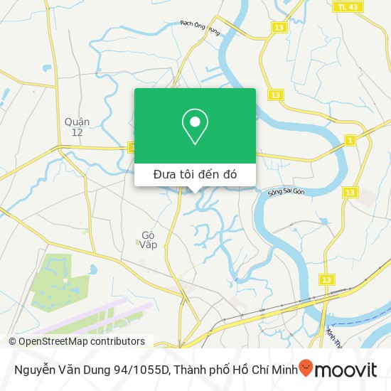Bản đồ Nguyễn Văn Dung 94/1055D