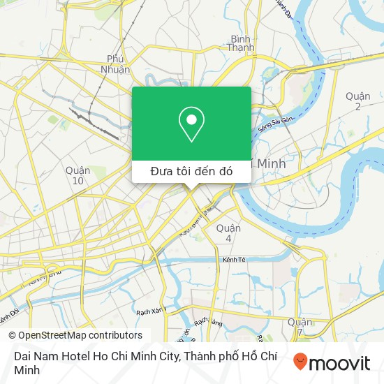 Bản đồ Dai Nam Hotel Ho Chi Minh City