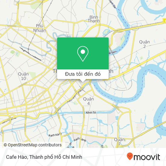 Bản đồ Cafe Hào