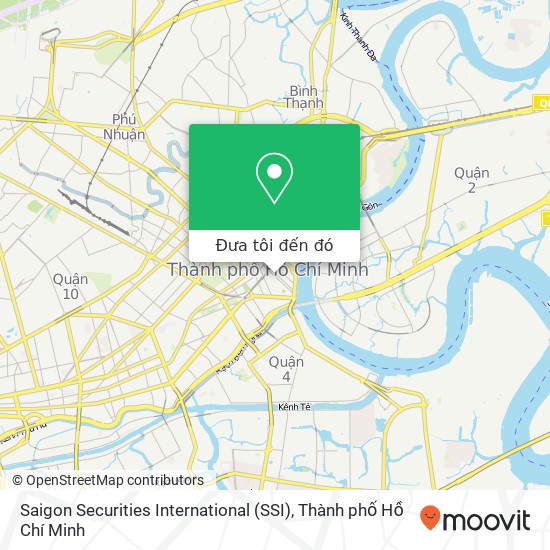 Bản đồ Saigon Securities International (SSI)