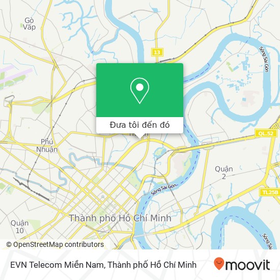 Bản đồ EVN Telecom Miền Nam