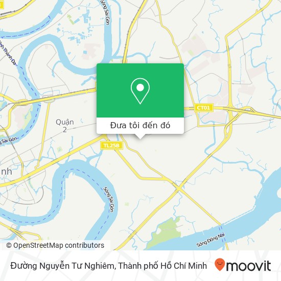 Bản đồ Đường Nguyễn Tư Nghiêm