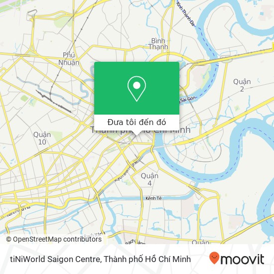 Bản đồ tiNiWorld Saigon Centre