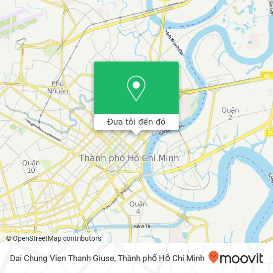 Bản đồ Dai Chung Vien Thanh Giuse