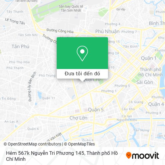 Bản đồ Hẻm 567k Nguyễn Tri Phương 145