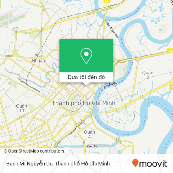 Bản đồ Bánh Mì Nguyễn Du