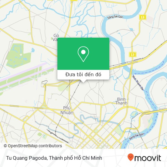 Bản đồ Tu Quang Pagoda