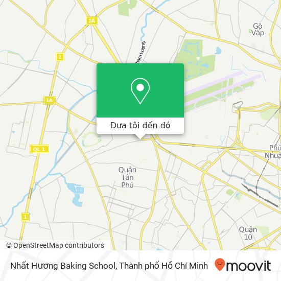 Bản đồ Nhất Hương Baking School