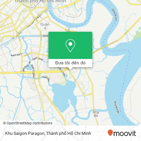 Bản đồ Khu Saigon Paragon