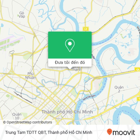 Bản đồ Trung Tam TDTT QBT