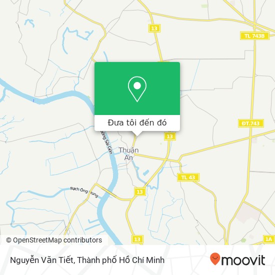 Bản đồ Nguyễn Văn Tiết