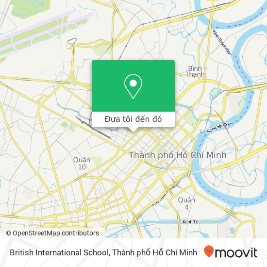 Bản đồ British International School