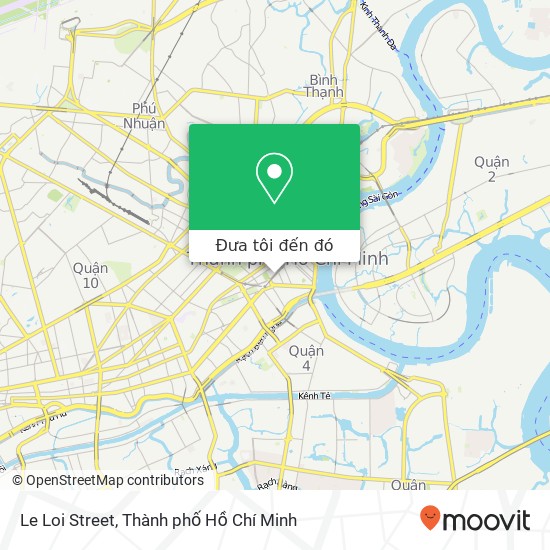 Bản đồ Le Loi Street