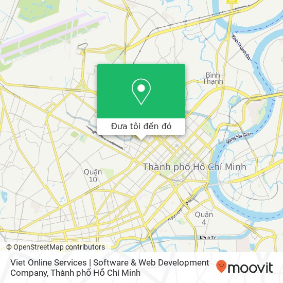 Bản đồ Viet Online Services | Software & Web Development Company