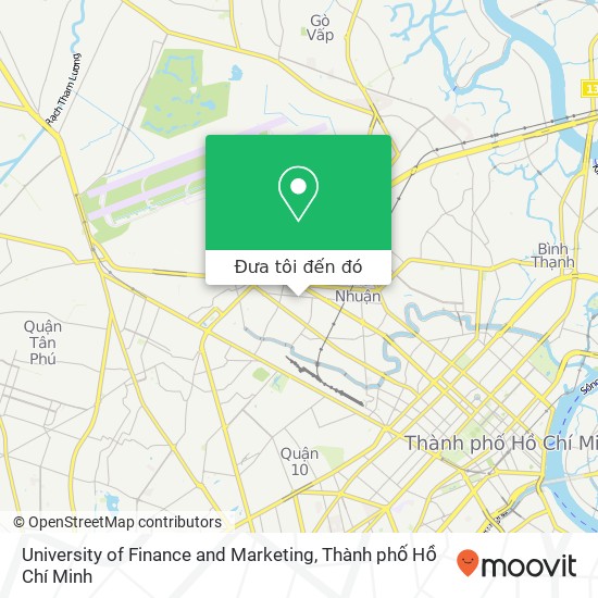Bản đồ University of Finance and Marketing