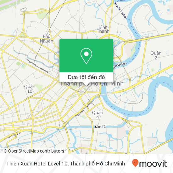 Bản đồ Thien Xuan Hotel Level 10