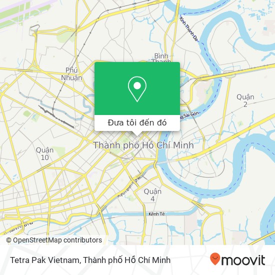 Bản đồ Tetra Pak Vietnam