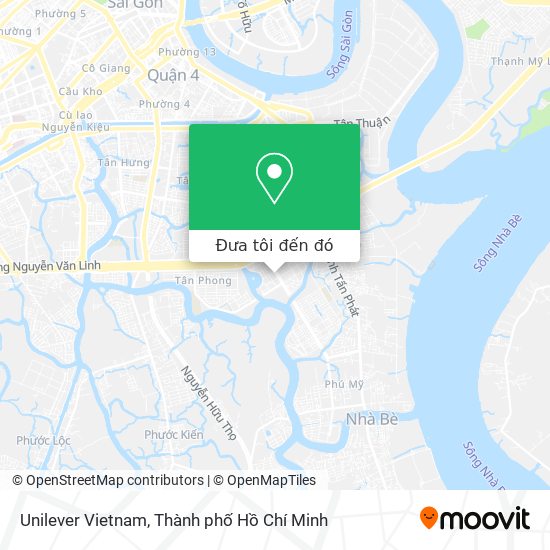 Bản đồ Unilever Vietnam