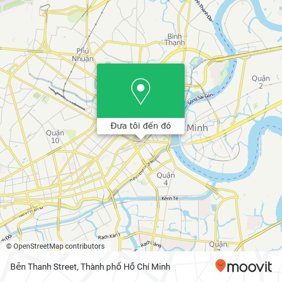 Bản đồ Bēn Thanh Street