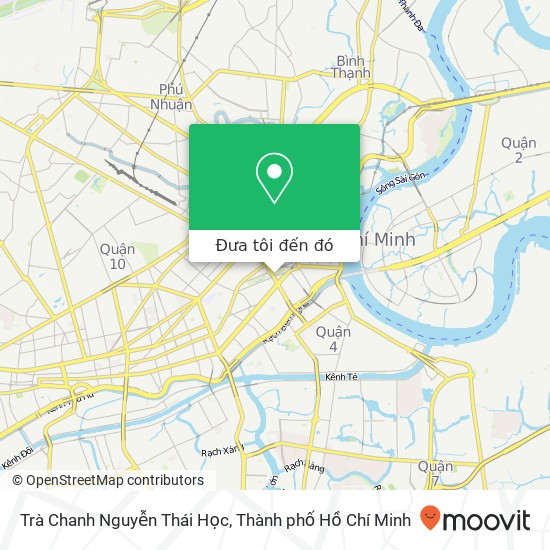 Bản đồ Trà Chanh Nguyễn Thái Học