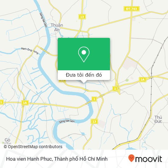 Bản đồ Hoa vien Hanh Phuc
