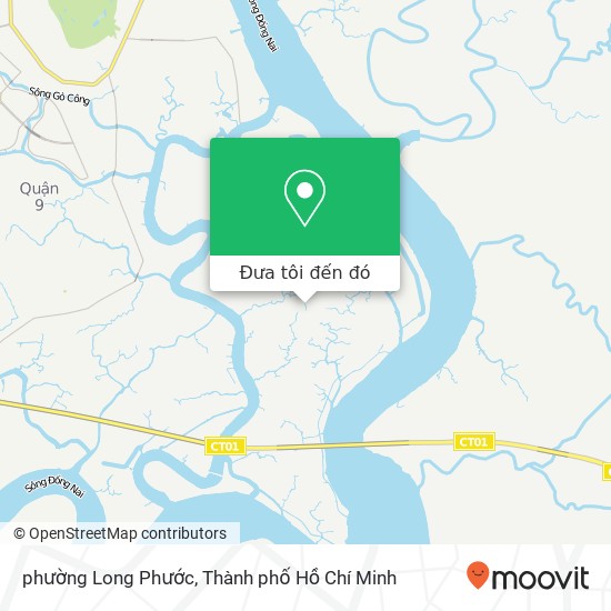 Bản đồ phường Long Phước