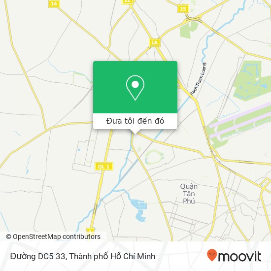 Bản đồ Đường DC5 33