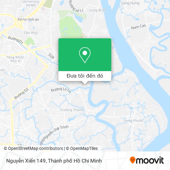 Bản đồ Nguyễn Xiển 149
