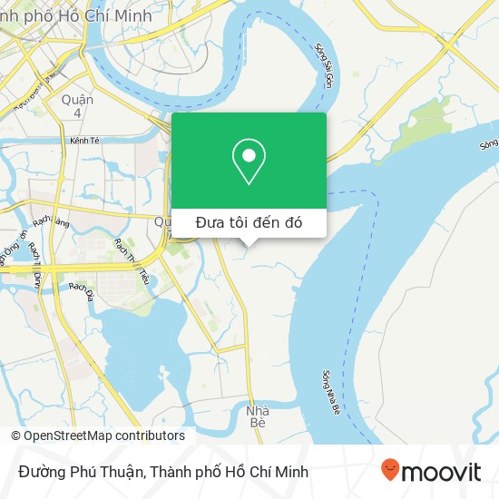 Bản đồ Đường Phú Thuận