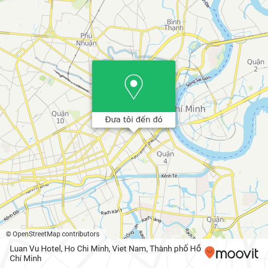 Bản đồ Luan Vu Hotel, Ho Chi Minh, Viet Nam