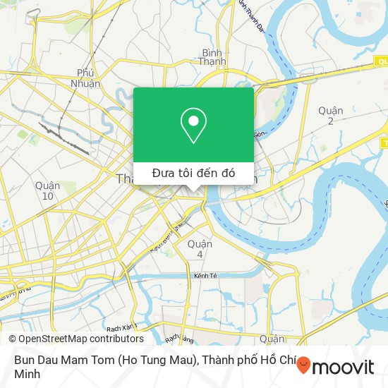 Bản đồ Bun Dau Mam Tom (Ho Tung Mau)