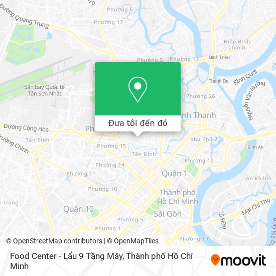 Bản đồ Food Center - Lẩu 9 Tầng Mây