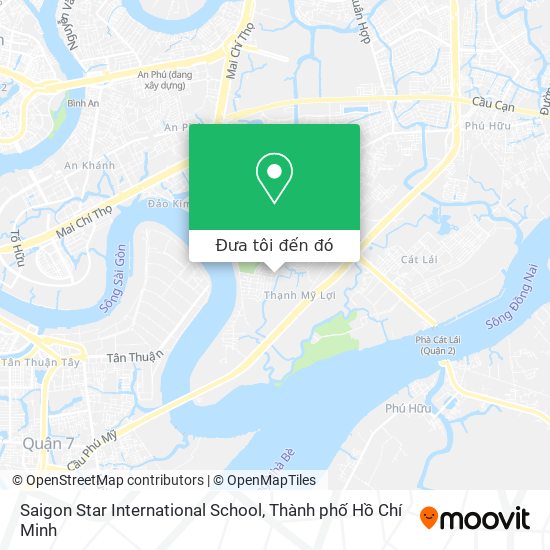 Bản đồ Saigon Star International School