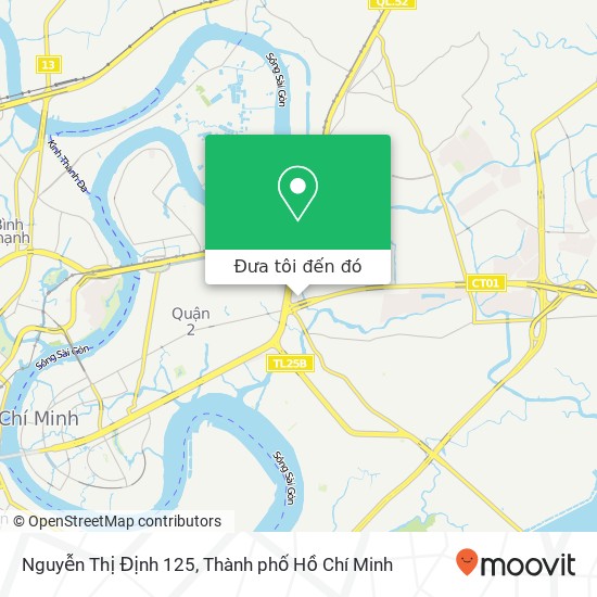 Bản đồ Nguyễn Thị Định 125