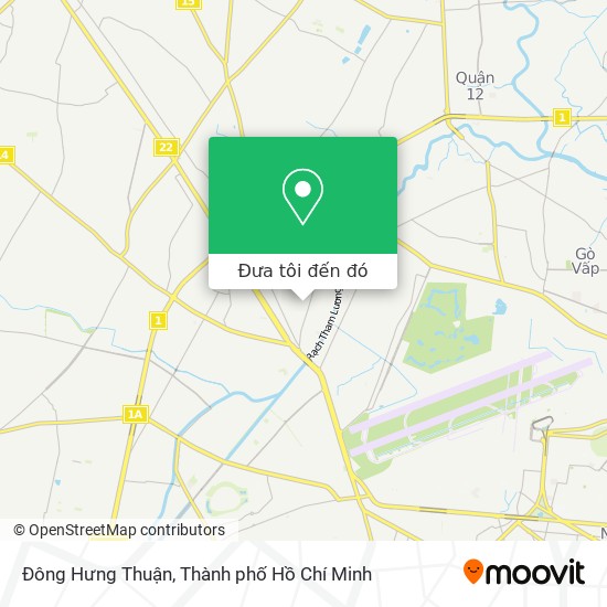 Bản đồ Đông Hưng Thuận