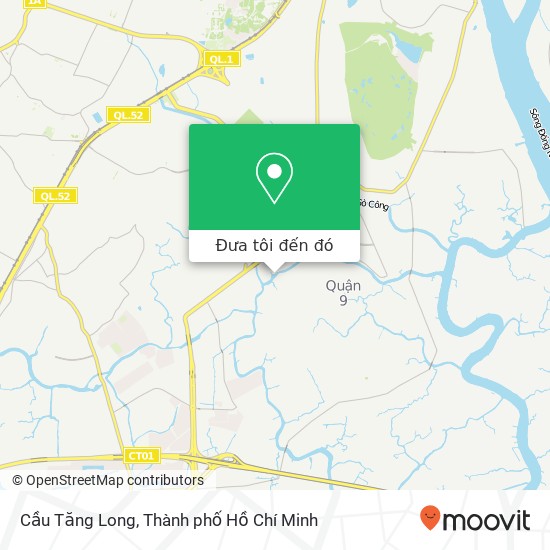 Bản đồ Cầu Tăng Long