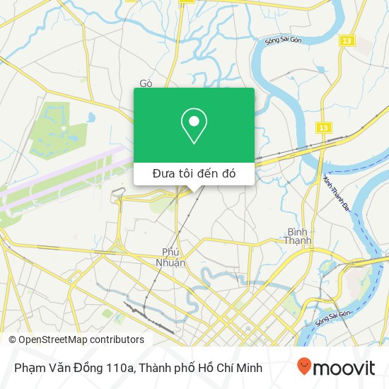 Bản đồ Phạm Văn Đồng 110a