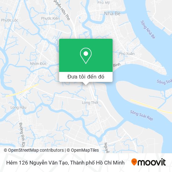 Bản đồ Hẻm 126 Nguyễn Văn Tạo