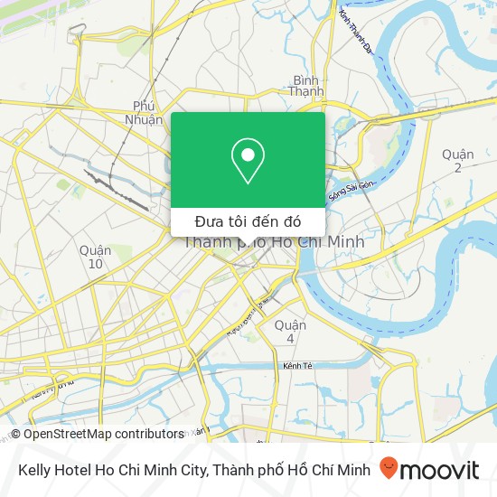 Bản đồ Kelly Hotel Ho Chi Minh City