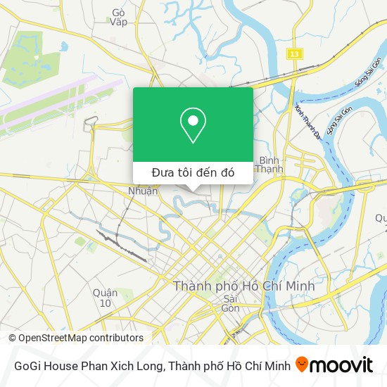 Bản đồ GoGi House Phan Xich Long