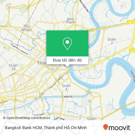 Bản đồ Bangkok Bank HCM