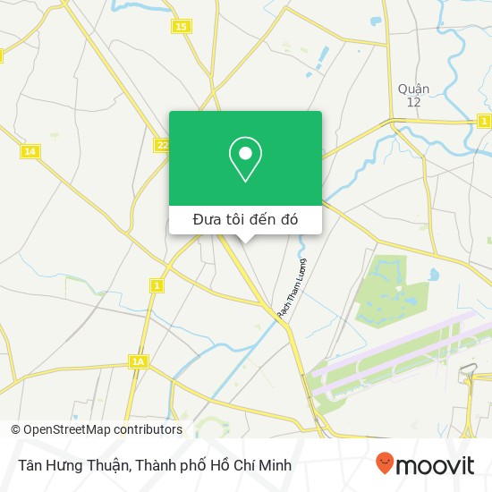 Bản đồ Tân Hưng Thuận