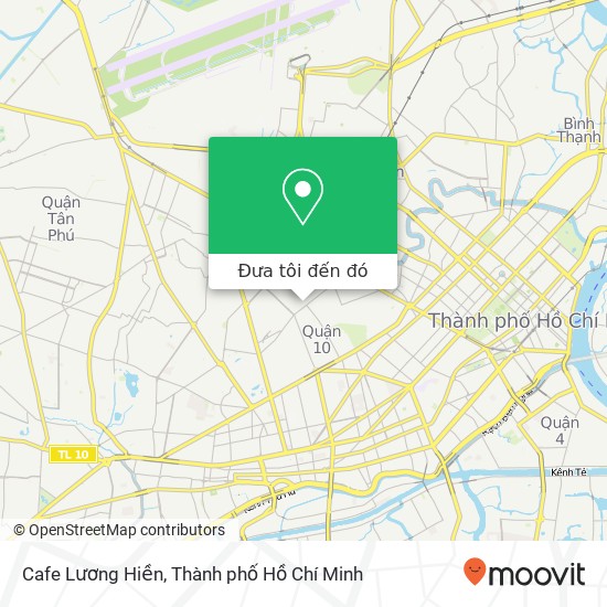 Bản đồ Cafe Lương Hiền